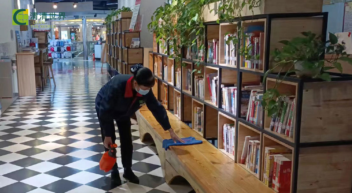 六盤水國貿(mào)日常清潔展示 六盤水國貿(mào)日常清潔展示