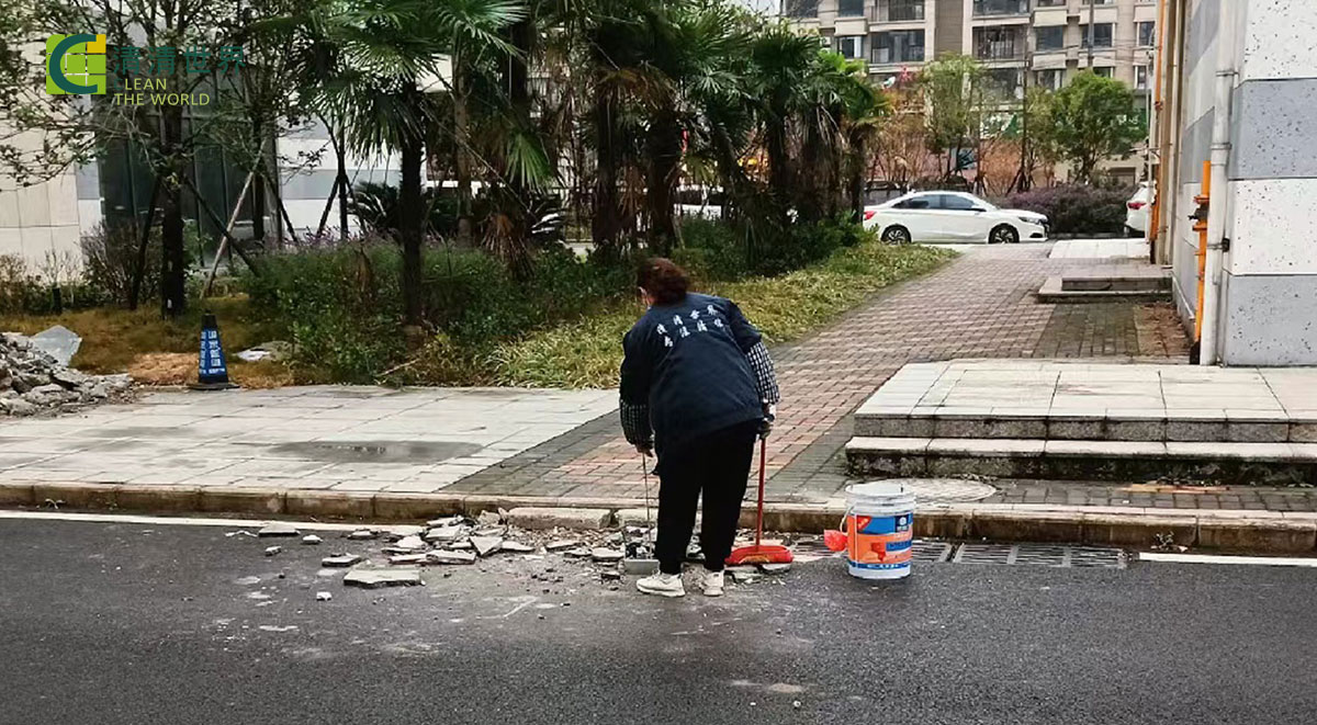 二鋪安置房日常清潔展示 二鋪安置房日常清潔展示